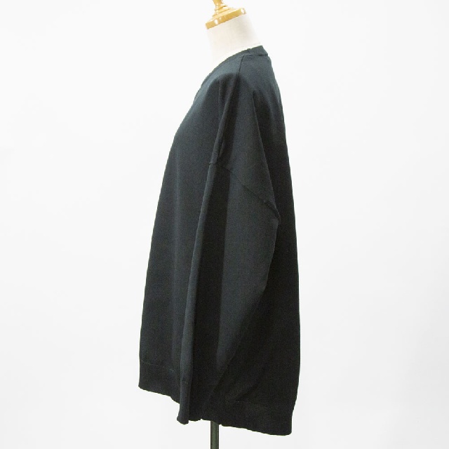 mizuiro ind　ミズイロインド　クルーネックワイドプルオーバー　3-220122-5