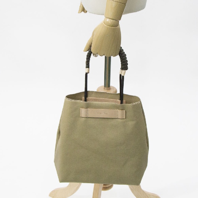 【25AW新作】HAIDA NANUK (S)　ナヌーク　パラフィンキャンバス　トート　S　HAI07-NAN-9