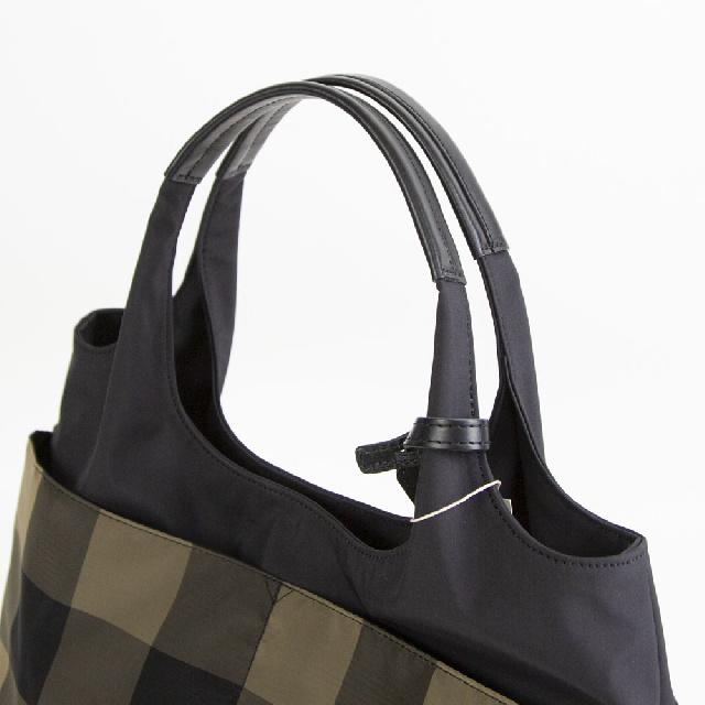 BEAU DESSIN　ボーデッサン　チュールチェック柄　トートバッグ　CK-3066-5