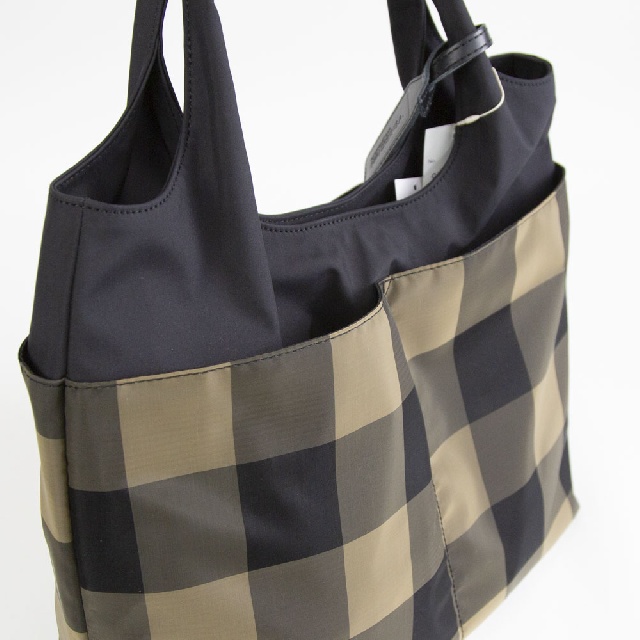 BEAU DESSIN　ボーデッサン　チュールチェック柄　トートバッグ　CK-3066-6