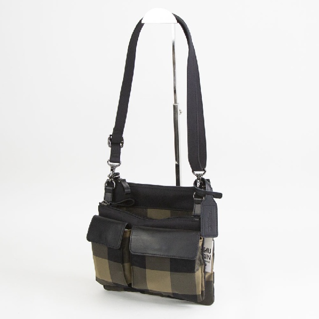 BEAU DESSIN　ボーデッサン　チュールチェック柄　2ポケット　ショルダーバッグ S　CK-2010-0