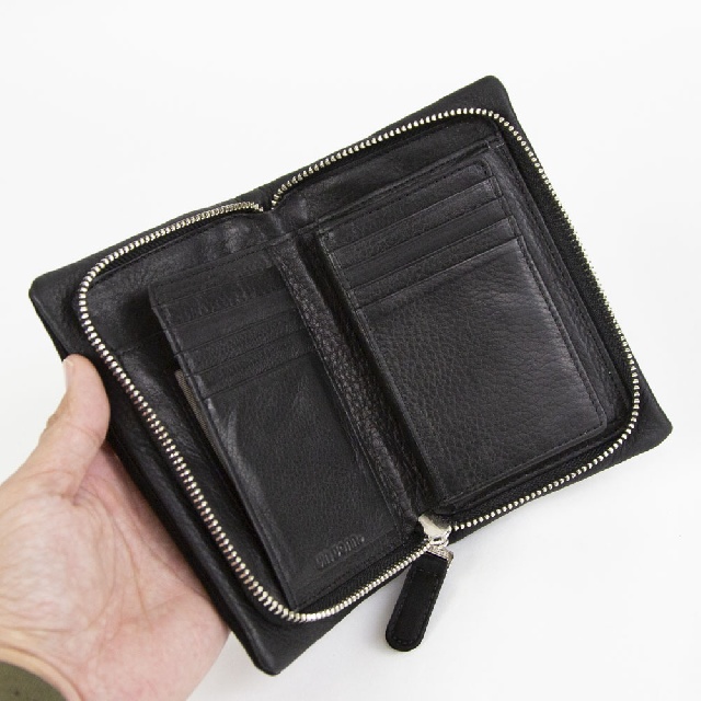 VIA DOAN　ヴィアドアン　Fino フィノ　Box小銭入れ付き　ラウンドファスナー短財布　886-5