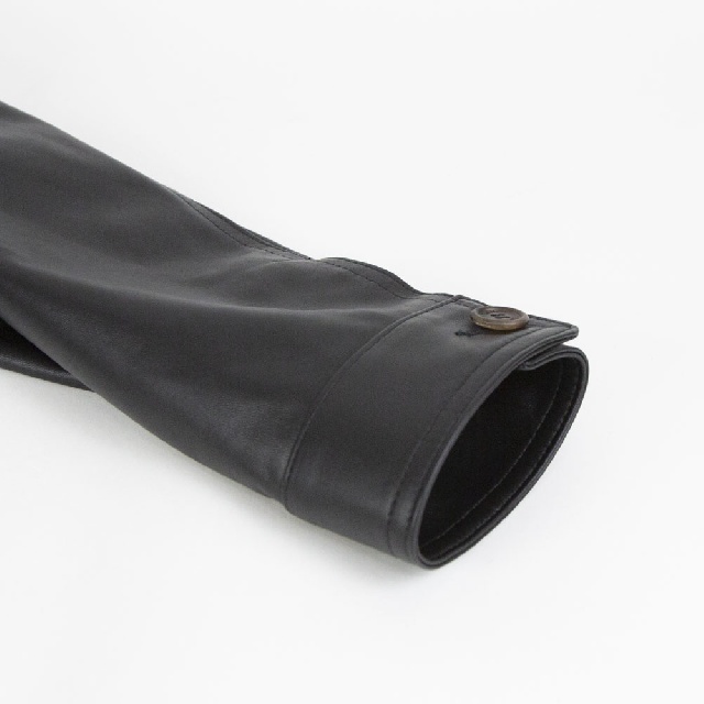 EMMETI　GUS LANA　SP LEATHER　エンメティ　ガス　ラムスキンジャケット　A-1型ブルゾン　GUS LANA-10