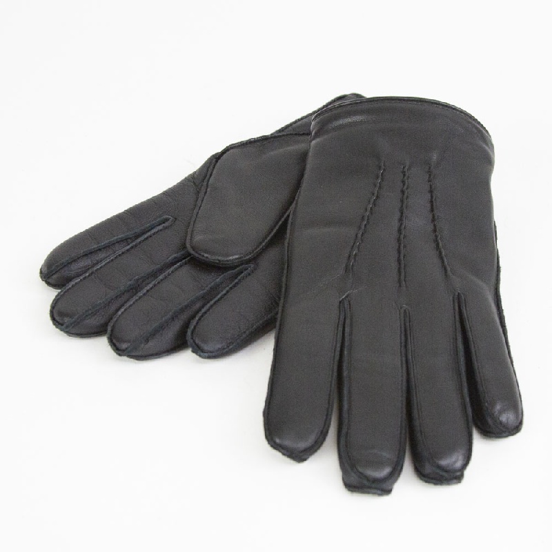 DENTS　デンツ　タッチパネル対応　ヘアシープグローブ(ラビットファーライニング)【MENS】15-1134