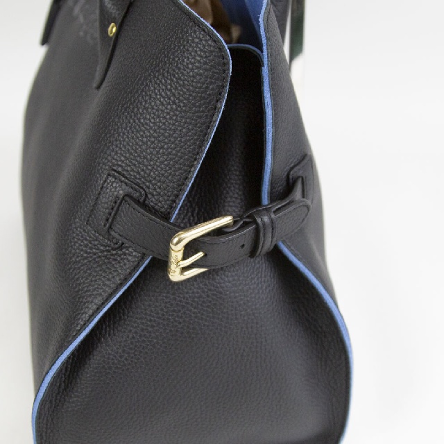 FELISI　フェリージ　シュリンクレザー × スエード トートバッグ　24/40/LD+SN-6