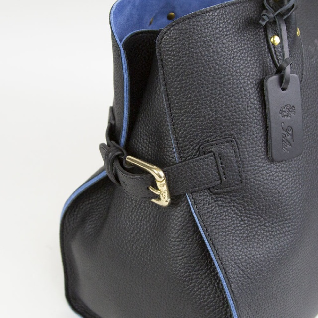 FELISI　フェリージ　シュリンクレザー × スエード トートバッグ　24/40/LD+SN-7