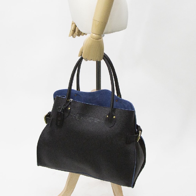 FELISI　フェリージ　シュリンクレザー × スエード トートバッグ　24/40/LD+SN-9