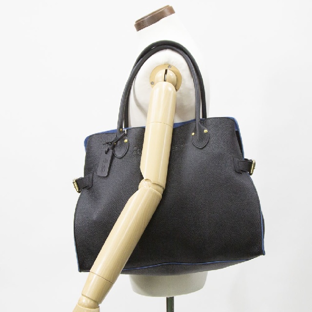 FELISI　フェリージ　シュリンクレザー × スエード トートバッグ　24/40/LD+SN-10