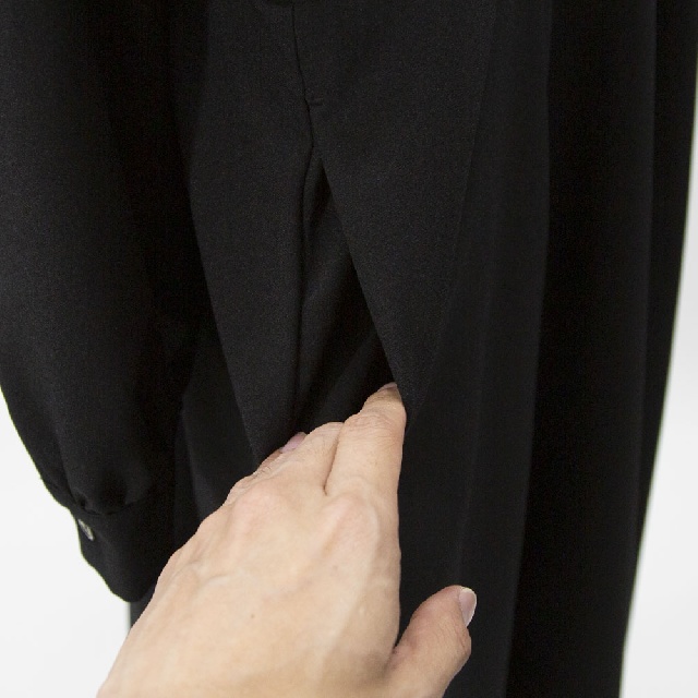 MidiUmi　ミディウミ　ウエスト切替ロングワンピース　3-759939-7