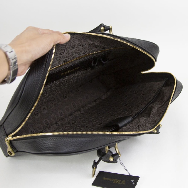 TOFF & LOADSTONE　トフアンドロードストーン　V LEATHER BRIEF CASE　レザー　ブリーフケース　S47-11070-7