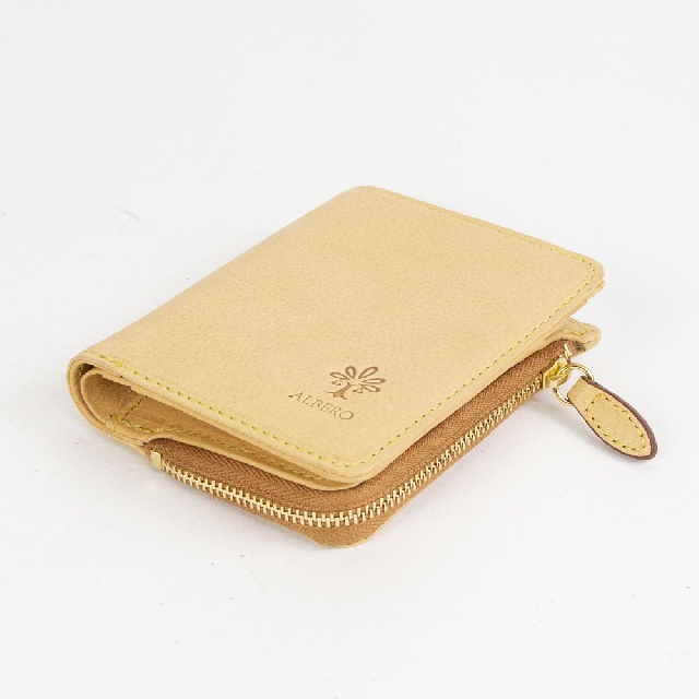 ALBERO　アルベロ　Naturale　ナチュレ　L字小銭 折財布　N-5413-4