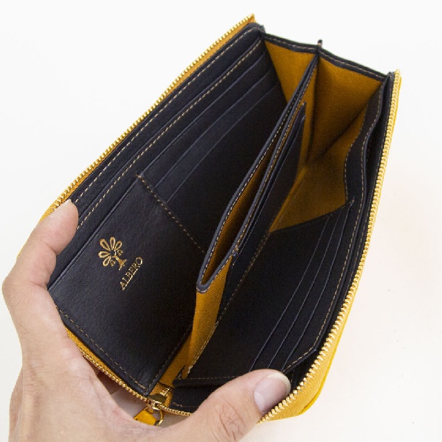 ALBERO　アルベロ　Schiuma　スキューマ　L字長財布　S-6059-9