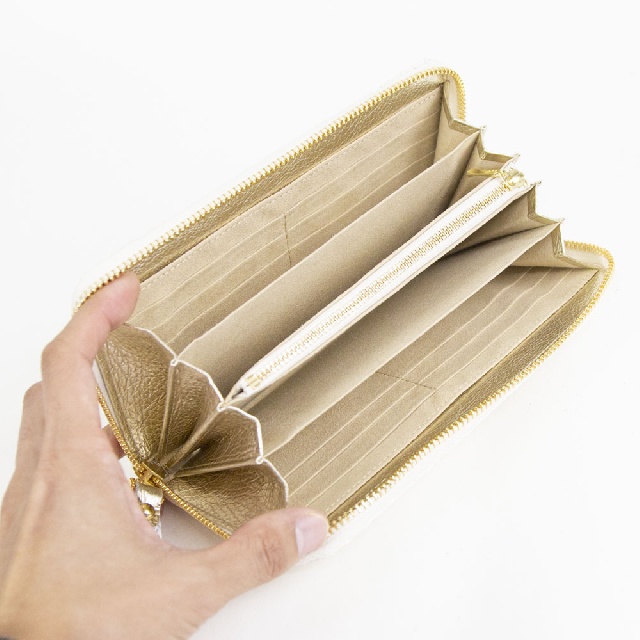 VIA DOAN　ヴィアドアン　Doree　ドーレ　ラウンド長財布　689-5