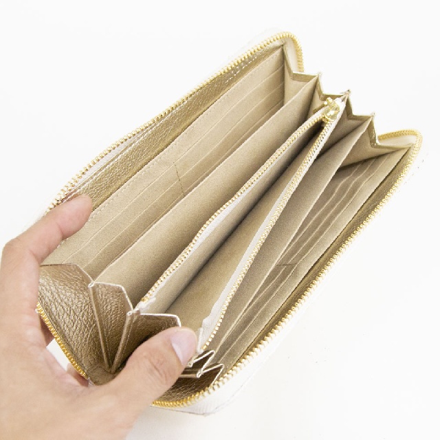 VIA DOAN　ヴィアドアン　Doree　ドーレ　ラウンド長財布　689-6