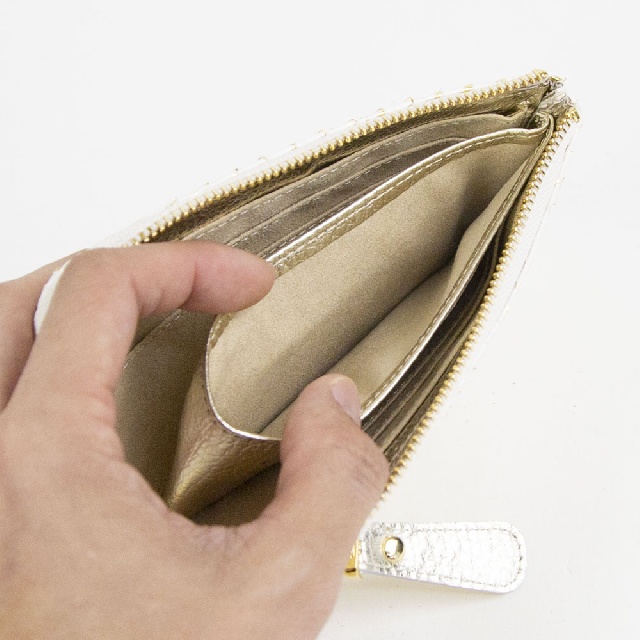 VIA DOAN　ヴィアドアン　Doree　ドーレ　L字ミドル財布　692-8