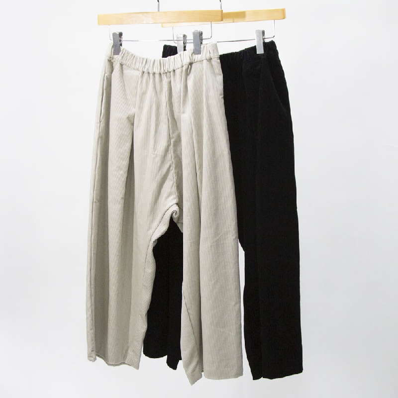 mizuiro ind　ミズイロインド　コーデュロイワイドパンツ　3-260060
