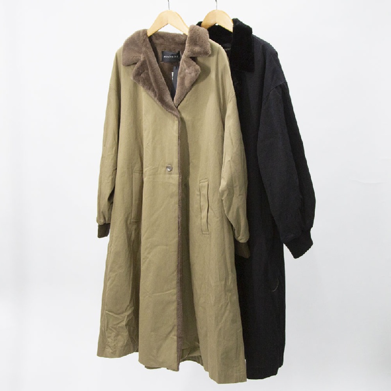 mizuiro ind　ミズイロインド　バックボアコート　3-270052