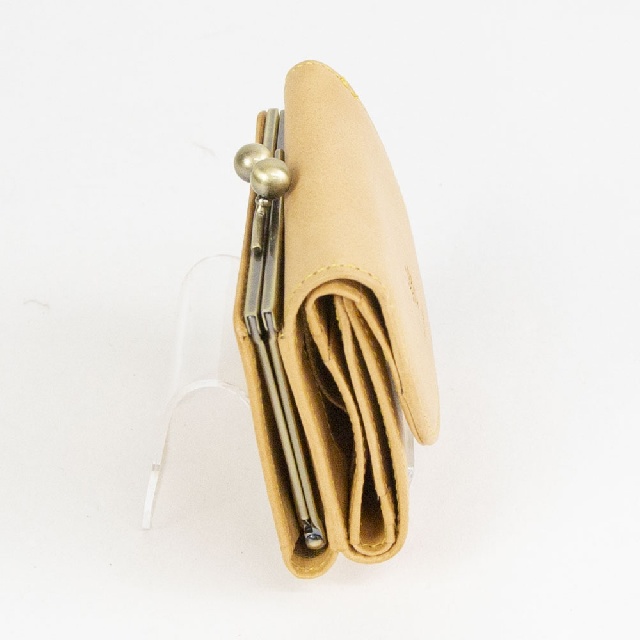 ALBERO　アルベロ　NATURE　ナチュレ　ガマ口ミニ折財布　N-5368-3