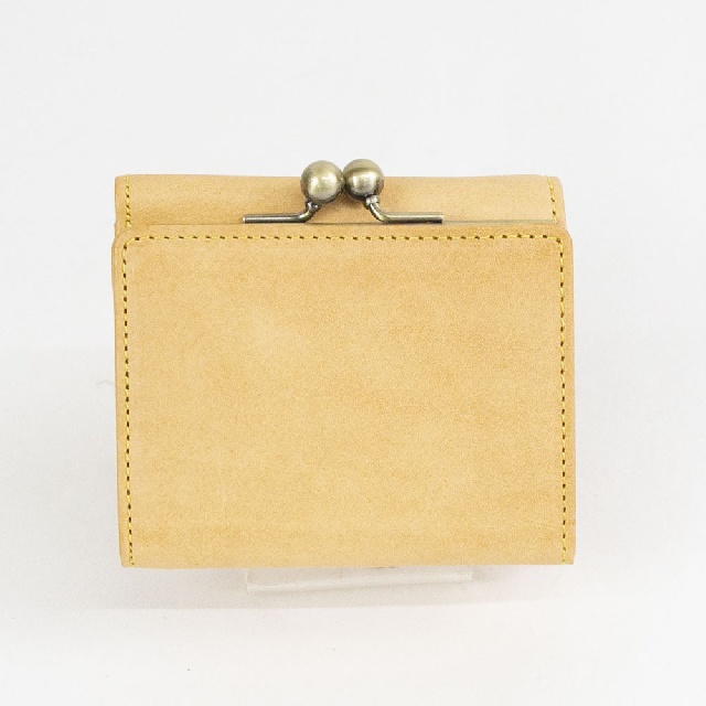 ALBERO　アルベロ　NATURE　ナチュレ　ガマ口ミニ折財布　N-5368-2