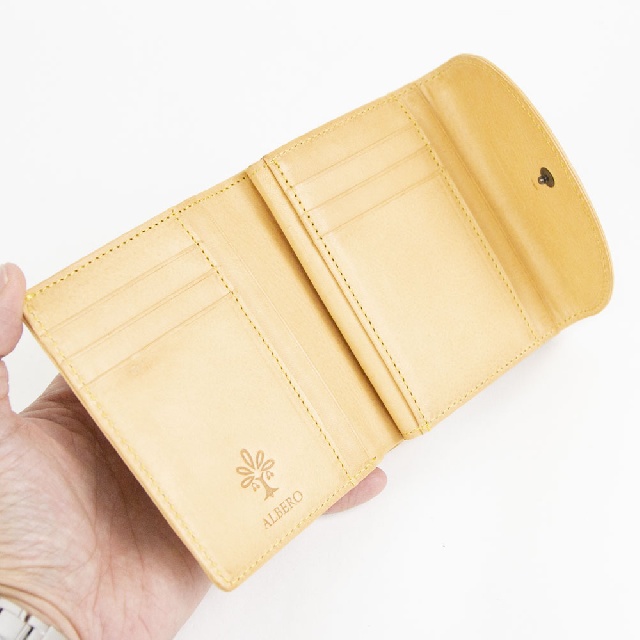 ALBERO　アルベロ　ナチュレ　ガマ口財布　N-5363-6