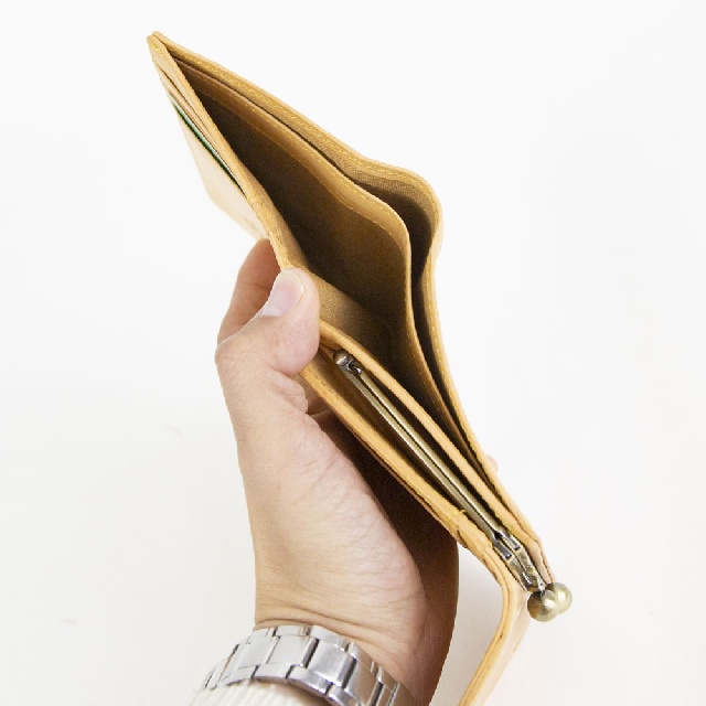 ALBERO　アルベロ　ナチュレ　ガマ口財布　N-5363-7