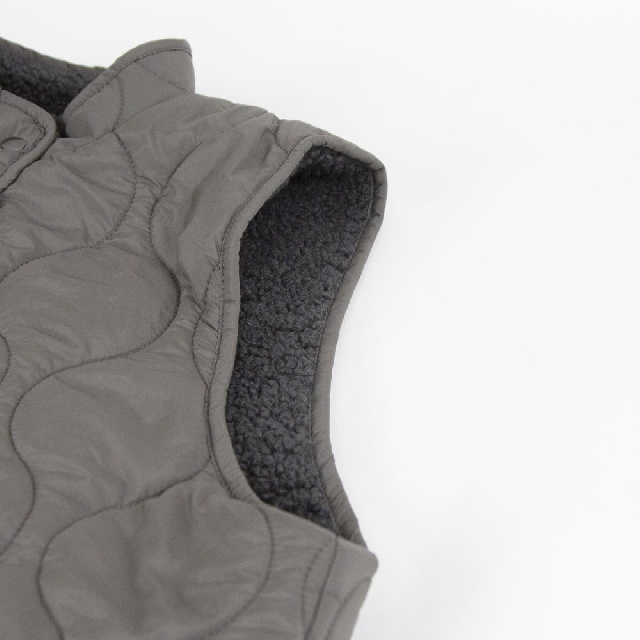 MidiUmi　ミディウミ　キルティングリバーシブルベスト　3-779917-14