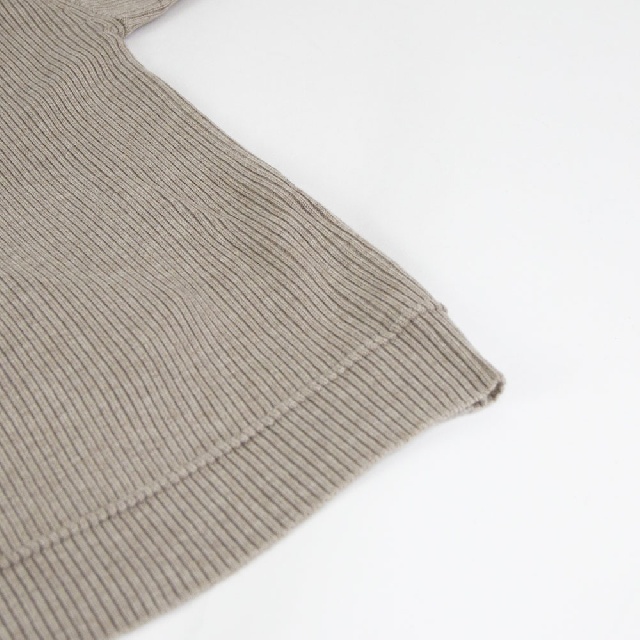 MIDIUMISOLID　ミディウミソリッド　リブピンタックプルオーバー　4-125150-9