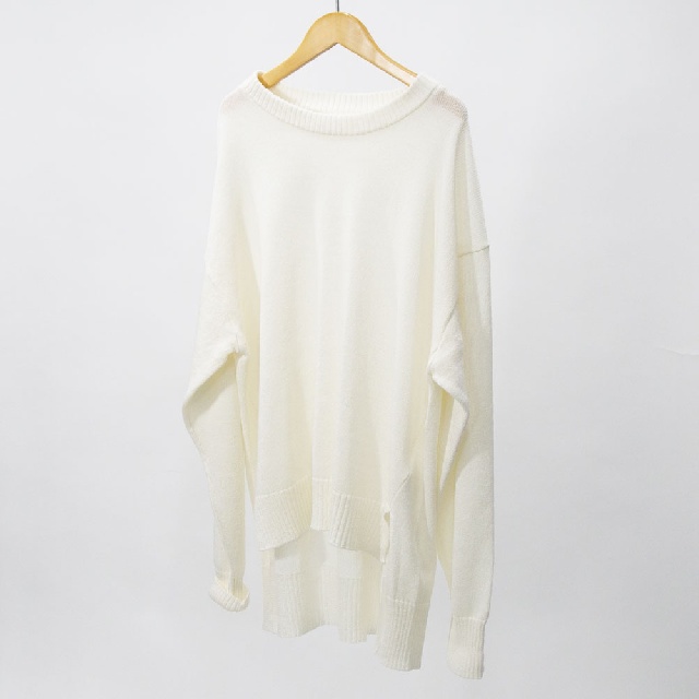 MIDIUMISOLID　ミディウミソリッド　和紙ウールプルオーバー　3-125004-1