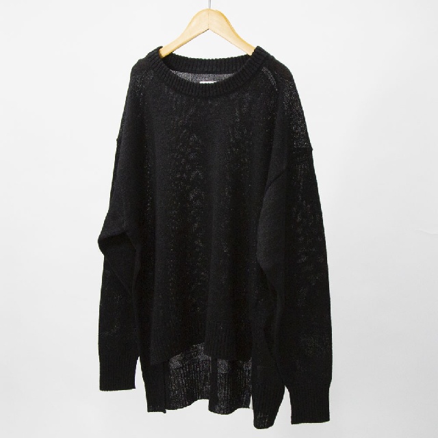 MIDIUMISOLID　ミディウミソリッド　和紙ウールプルオーバー　3-125004-2