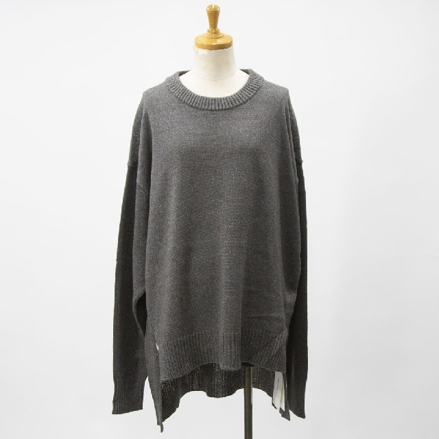 MIDIUMISOLID　ミディウミソリッド　和紙ウールプルオーバー　3-125004-3