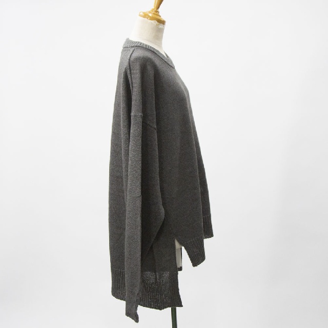 MIDIUMISOLID　ミディウミソリッド　和紙ウールプルオーバー　3-125004-6