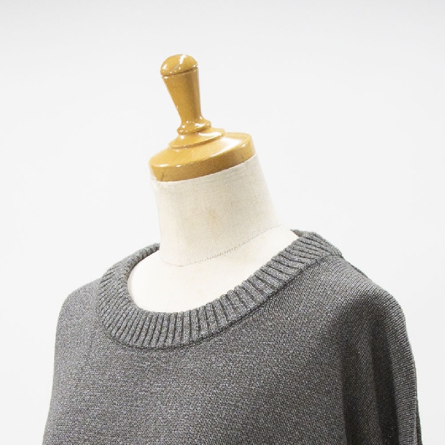 MIDIUMISOLID　ミディウミソリッド　和紙ウールプルオーバー　3-125004-7