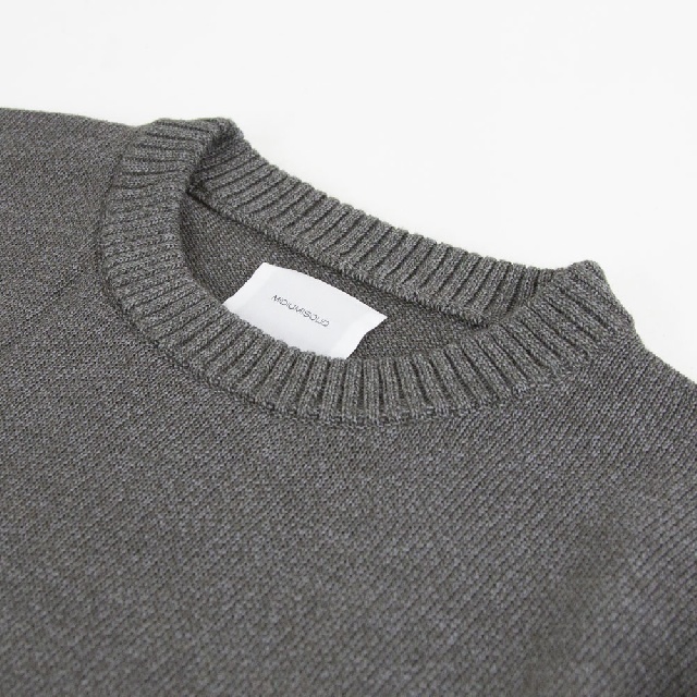 MIDIUMISOLID　ミディウミソリッド　和紙ウールプルオーバー　3-125004-8