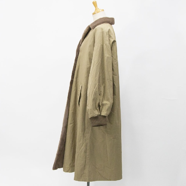 mizuiro ind　ミズイロインド　バックボアコート　3-270052-3