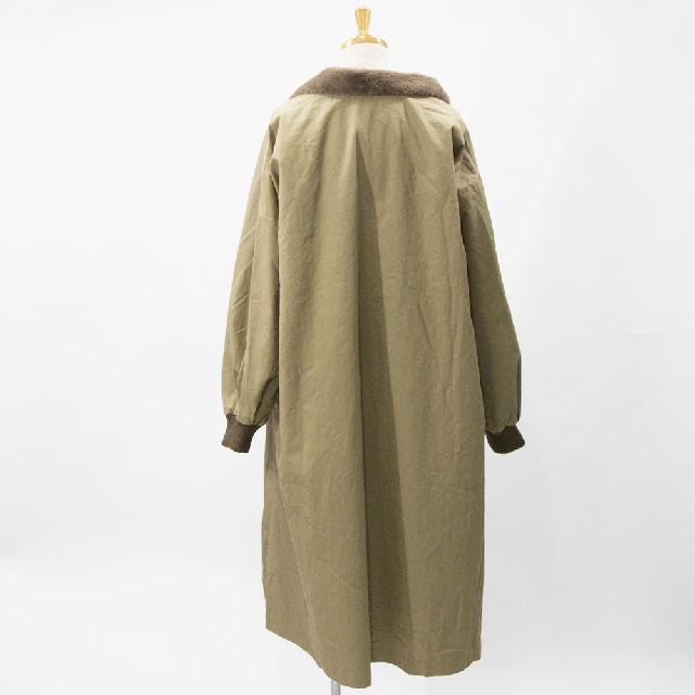 mizuiro ind　ミズイロインド　バックボアコート　3-270052-4