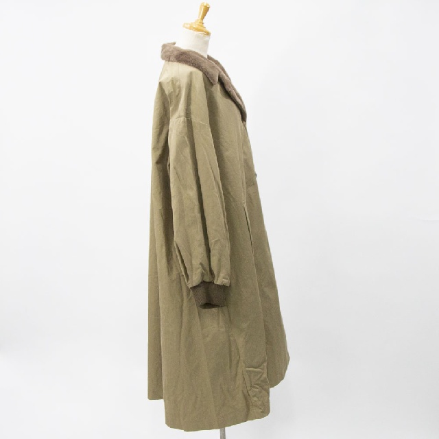 mizuiro ind　ミズイロインド　バックボアコート　3-270052-5