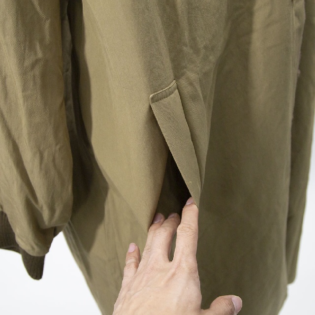 mizuiro ind　ミズイロインド　バックボアコート　3-270052-8