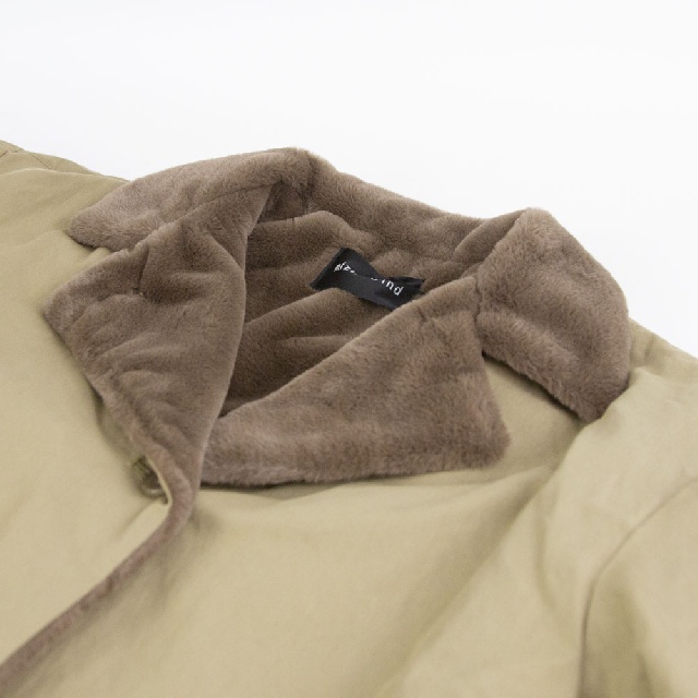 mizuiro ind　ミズイロインド　バックボアコート　3-270052-9