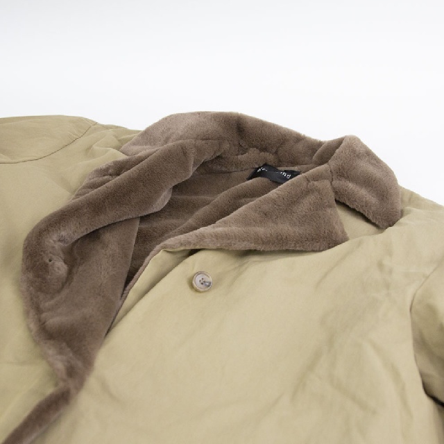 mizuiro ind　ミズイロインド　バックボアコート　3-270052-10