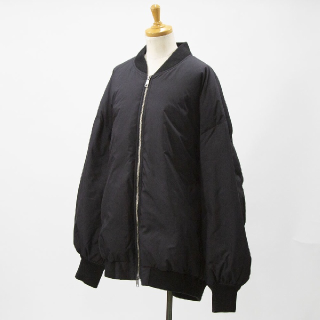 mizuiro ind　ミズイロインド　ワイドジップダウンブルゾン　3-270063-0