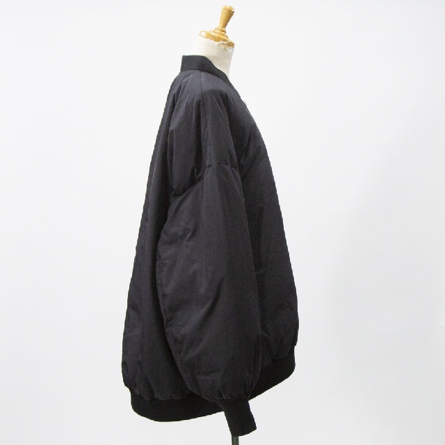 mizuiro ind　ミズイロインド　ワイドジップダウンブルゾン　3-270063-4