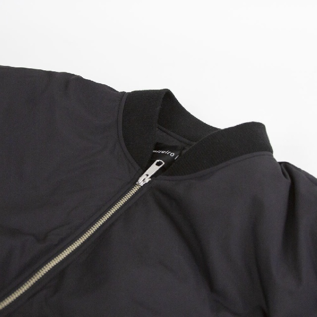 mizuiro ind　ミズイロインド　ワイドジップダウンブルゾン　3-270063-8