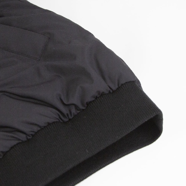 mizuiro ind　ミズイロインド　ワイドジップダウンブルゾン　3-270063-11