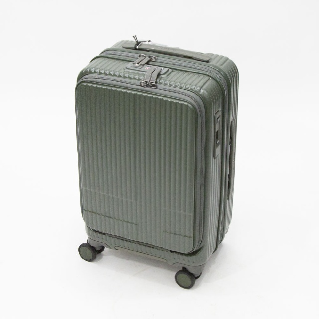 Innovator　イノベーター　フロントオープン　ジップキャリー　エンボス　38L　4輪　INV-50-4