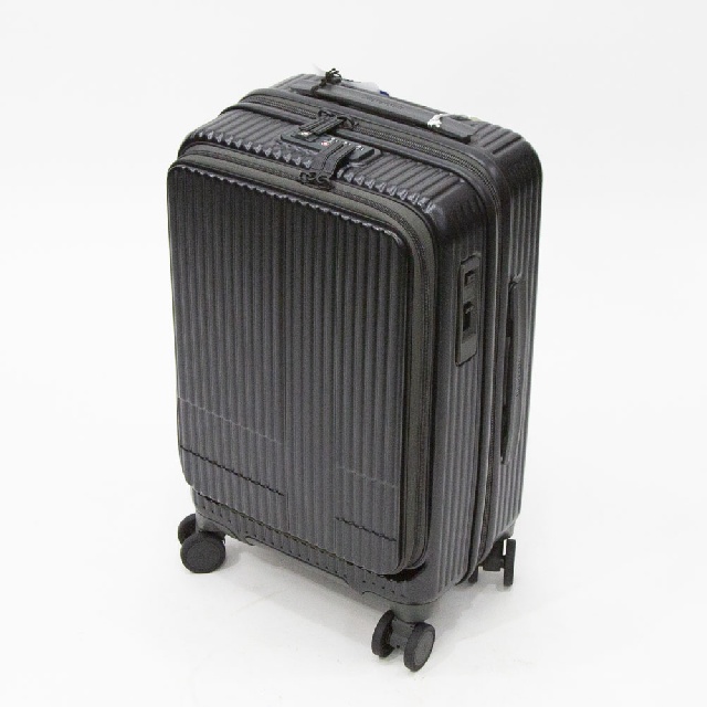 Innovator　イノベーター　フロントオープン　ジップキャリー　エンボス　38L　4輪　INV-50-3