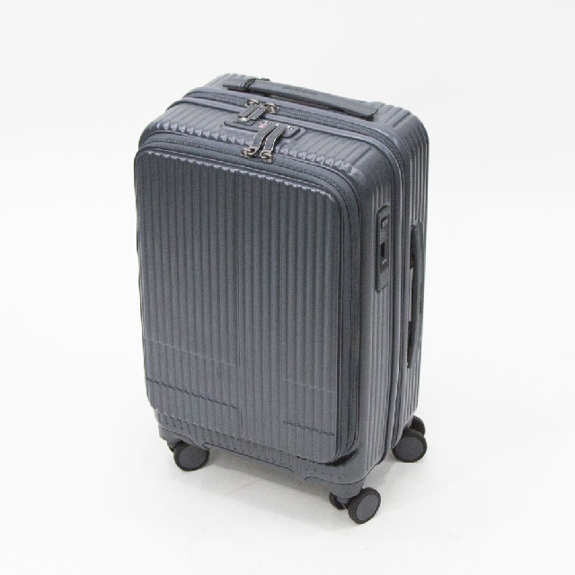 Innovator　イノベーター　フロントオープン　ジップキャリー　エンボス　38L　4輪　INV-50-2