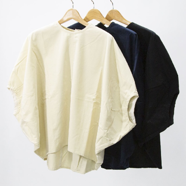 mizuiro ind　ミズイロインド　コーデュロイコクーンプルオーバー　4-230061-0