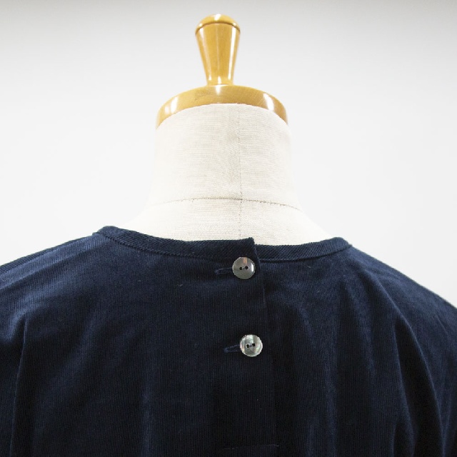 mizuiro ind　ミズイロインド　コーデュロイコクーンプルオーバー　4-230061-8