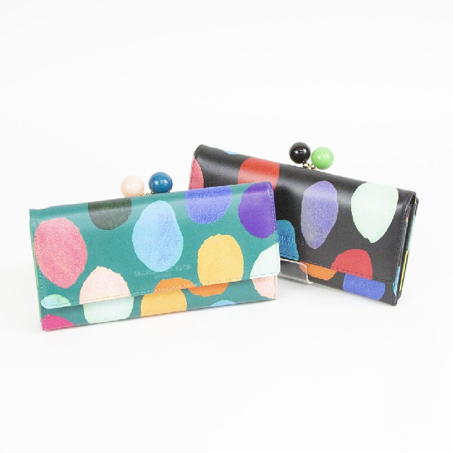 tsumori chisato　ツモリチサト　カラフルズーム　ガマ口 長財布　57953-0