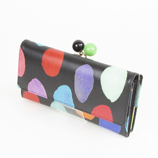tsumori chisato　ツモリチサト　カラフルズーム　ガマ口 長財布　57953-1